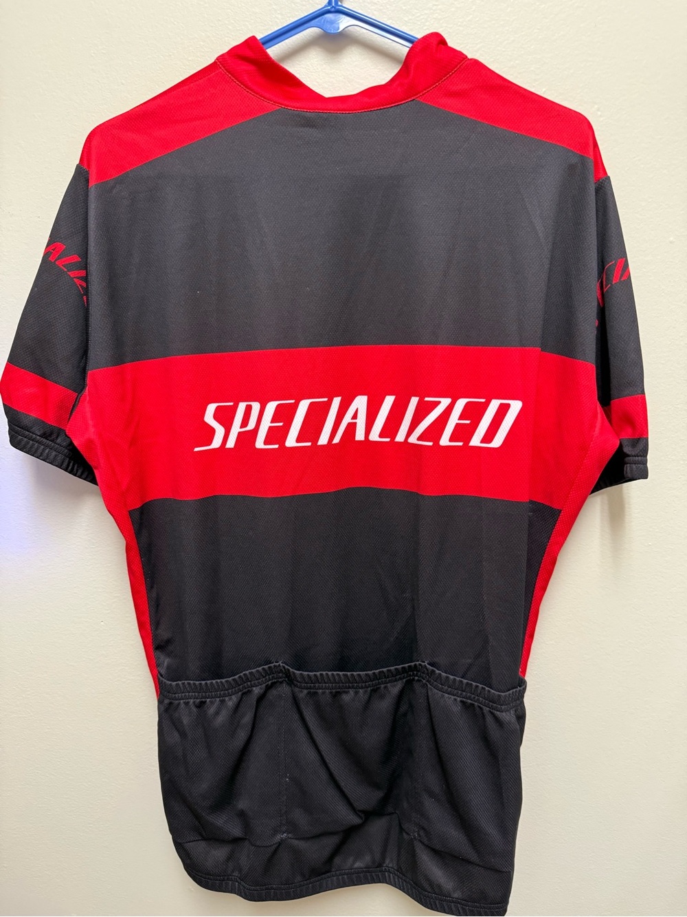 Specialized Red and Black SBC Cycling Jersey Breathable Slim Fit XL - Picture 3 of 7
